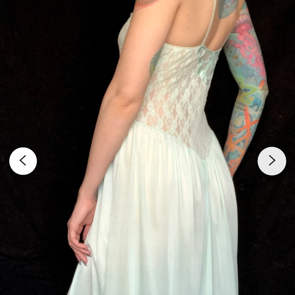 Elegant Lace Back Dress